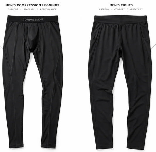Men’s Compression Leggings vs Tights