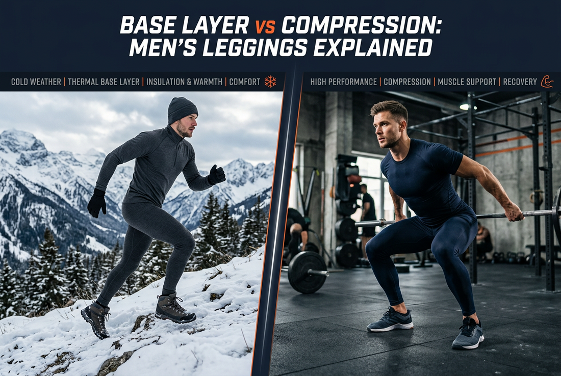 Base Layer vs Compression Leggings for Men: What's the Real Functional Difference?