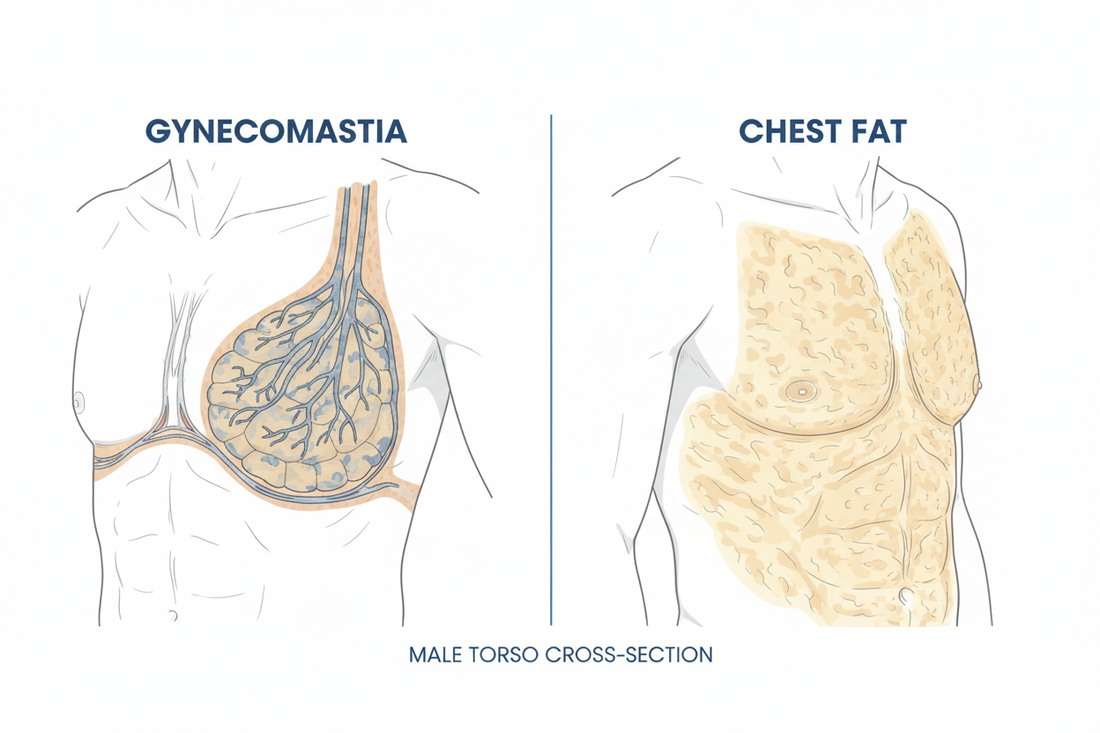 Gynecomastia vs. Chest Fat