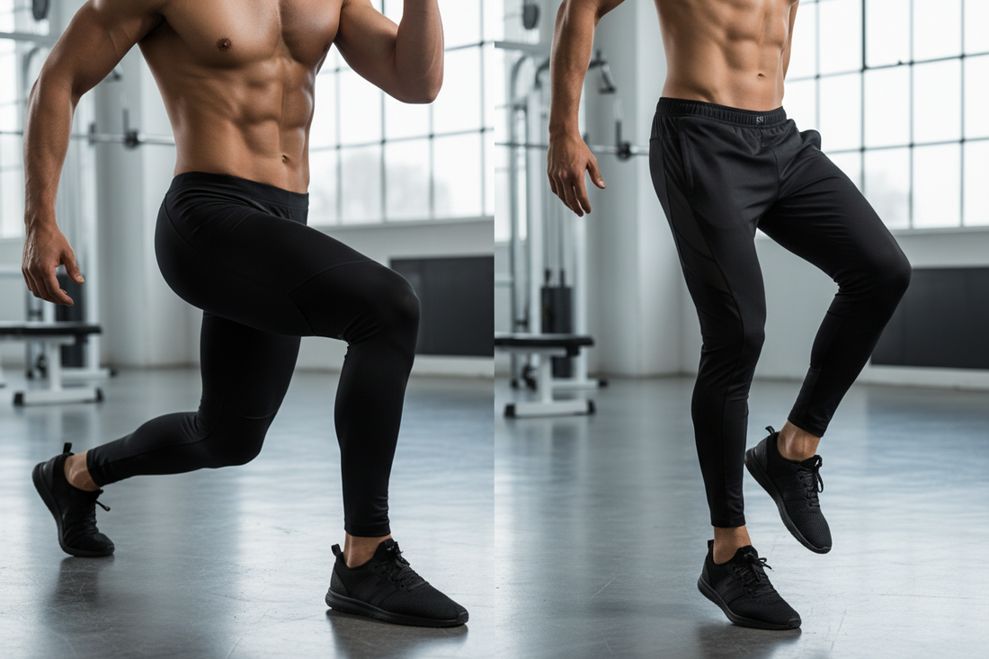Men Compression Leggings vs Tights