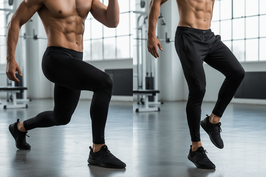 Men Compression Leggings vs Tights