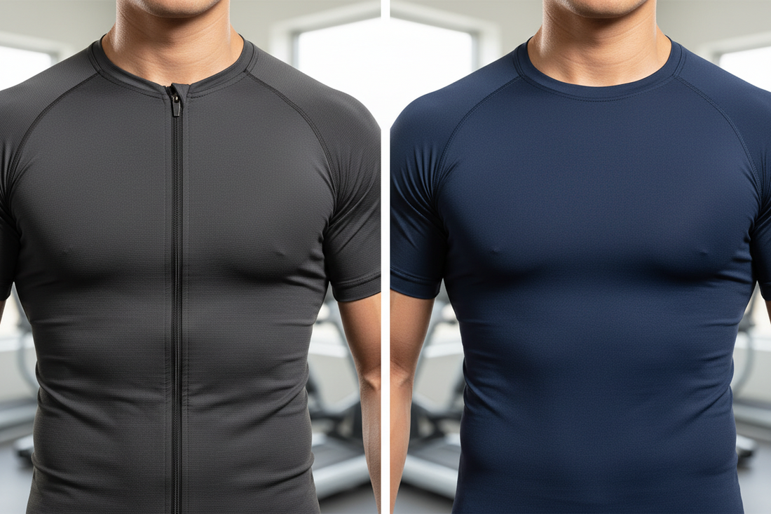 Zipper vs. Pullover Compression Shirts for Gynecomastia