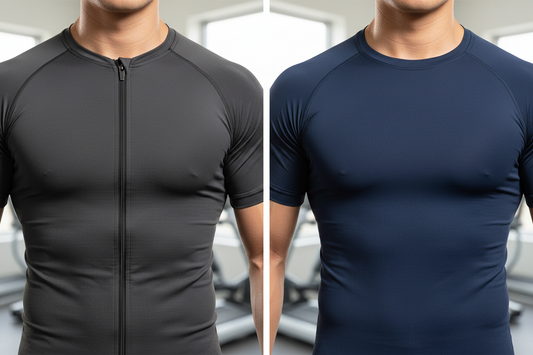 Zipper vs. Pullover Compression Shirts for Gynecomastia