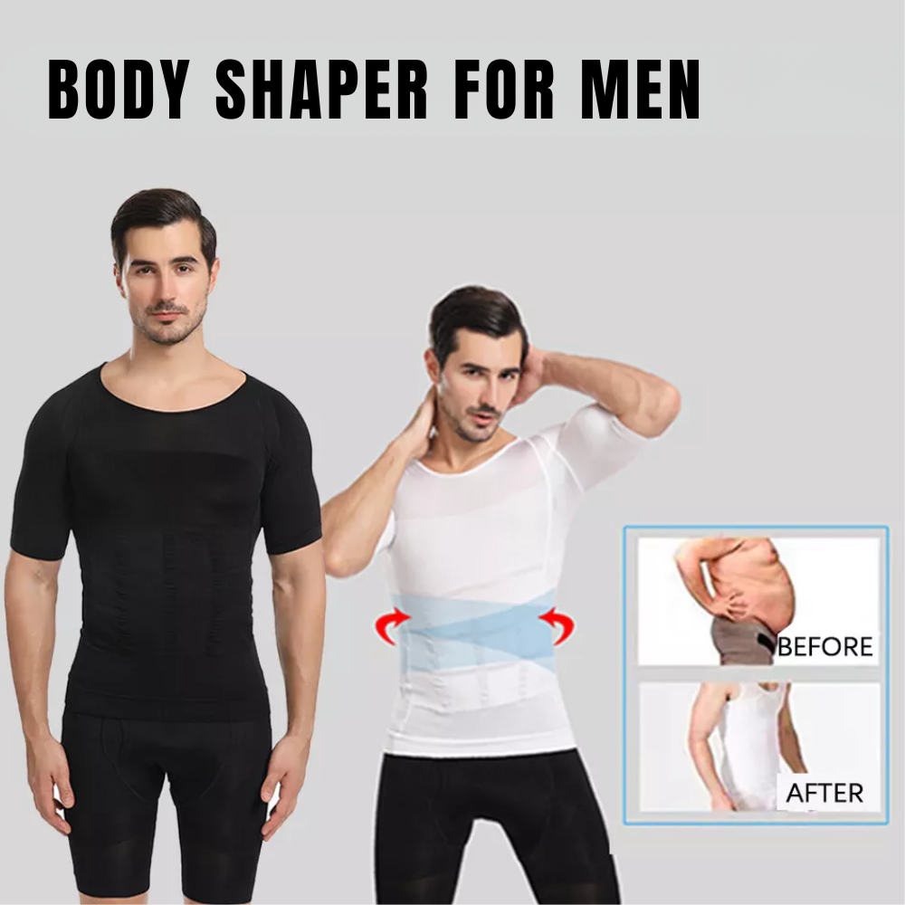 Men's Compression Body Shaper T-Shirt