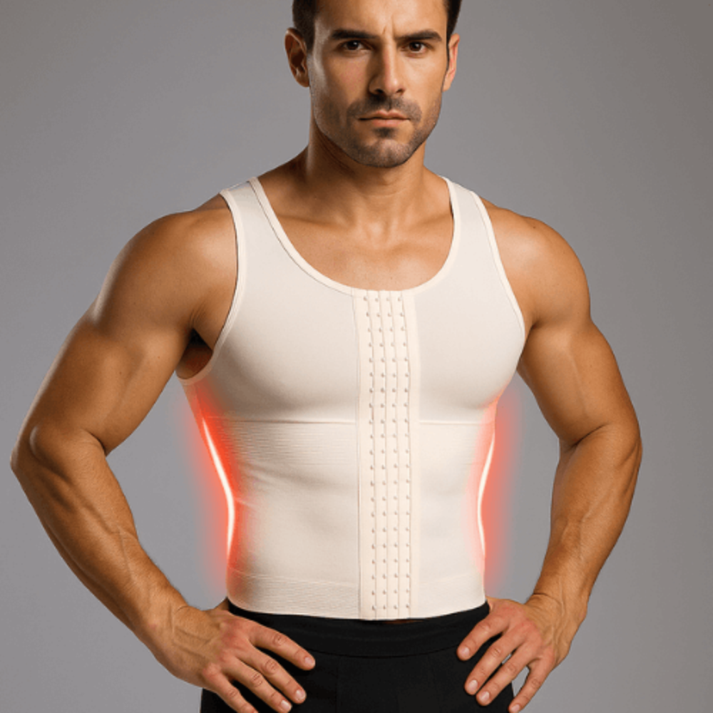 FlexCore: Men’s Adjustable Shape & Support Compression Vest - ToneArmor