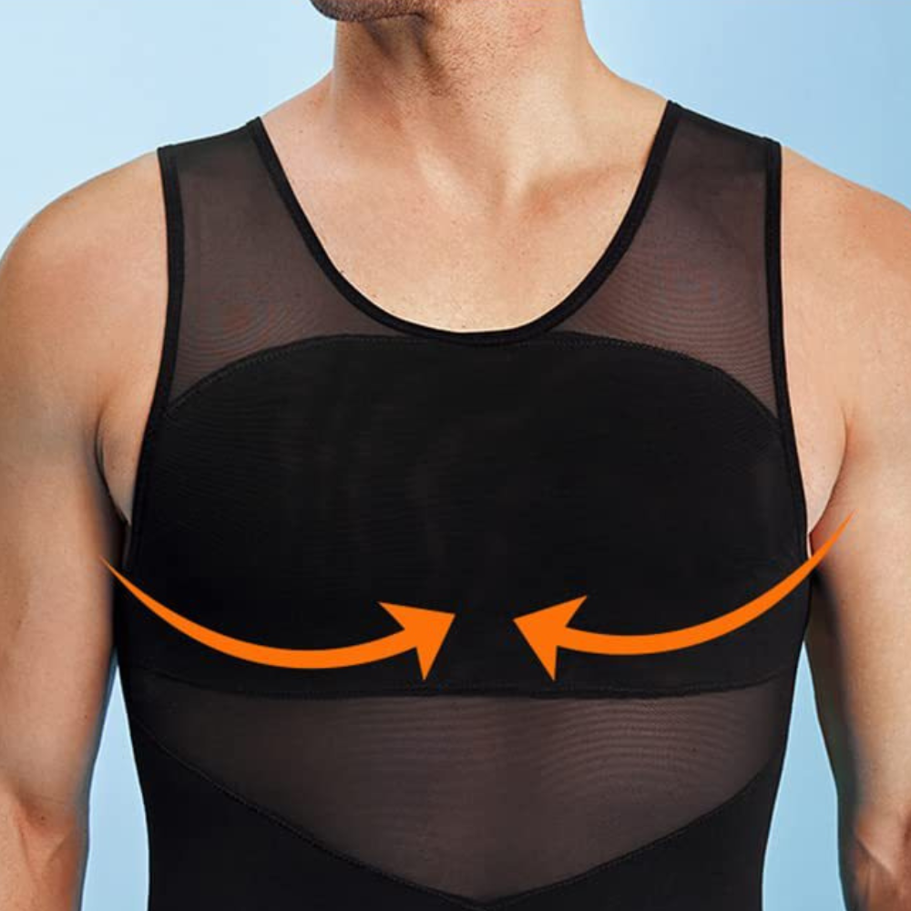 MaxFit Pro: Men's Slimming & Body Sculpting Sleeveless Top - ToneArmor