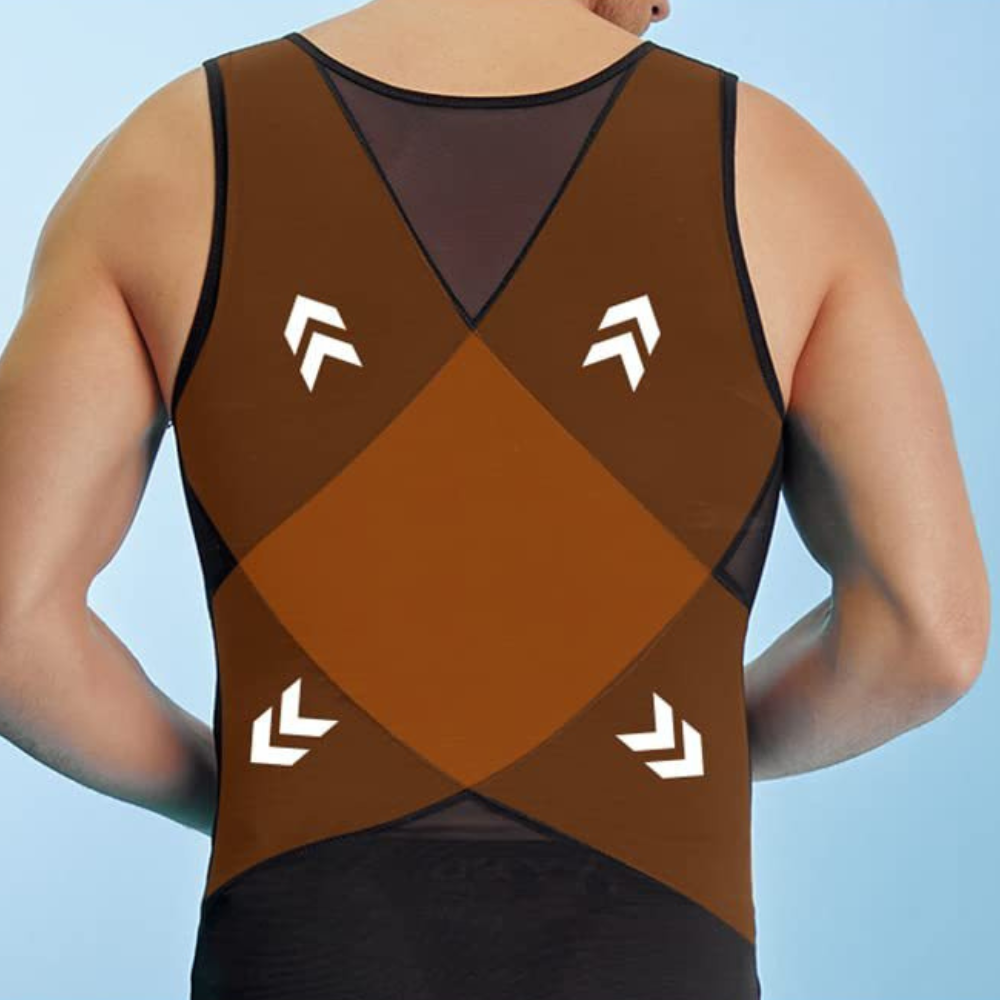 MaxFit Pro: Men's Slimming & Body Sculpting Sleeveless Top - ToneArmor