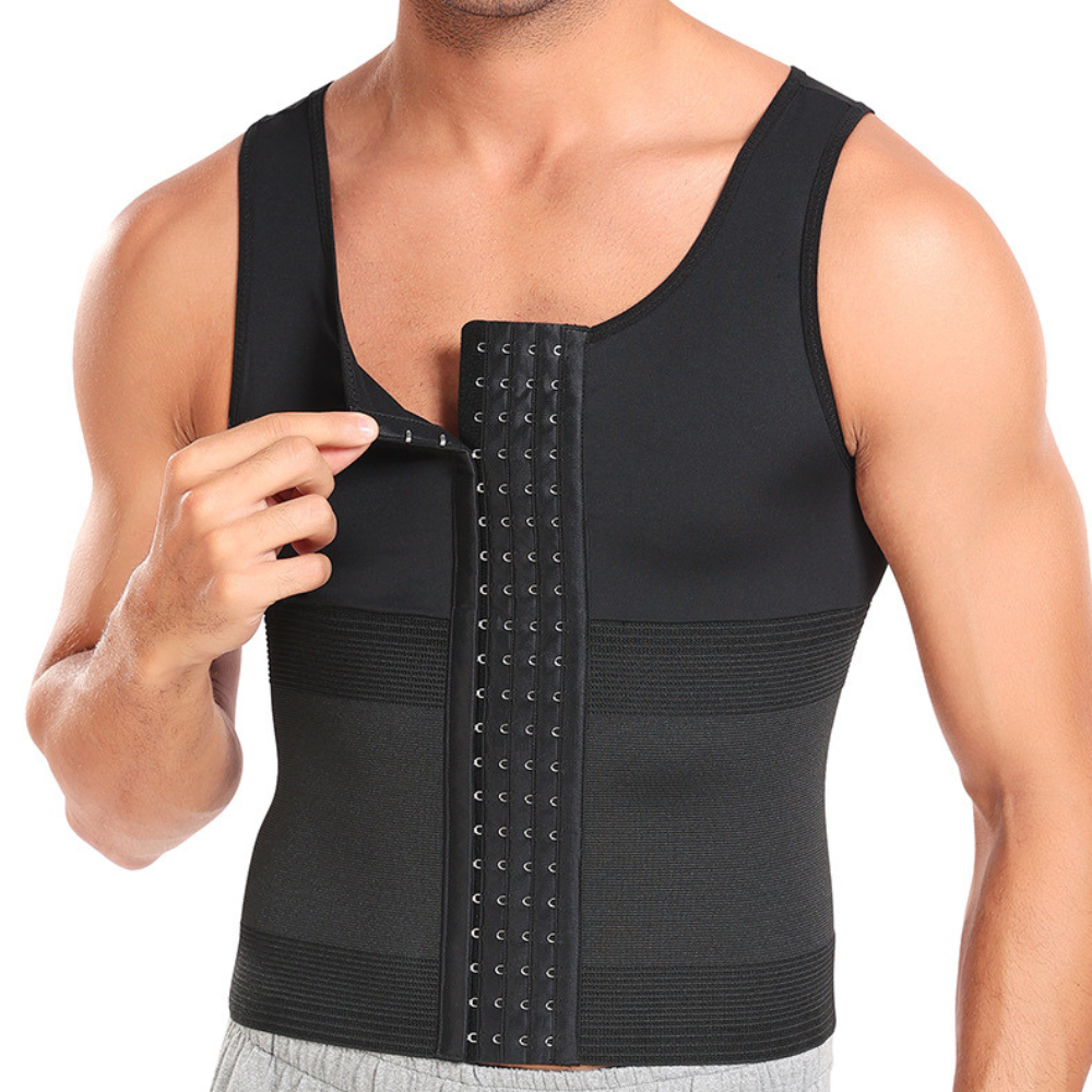 FlexCore: Men’s Adjustable Shape & Support Compression Vest - ToneArmor
