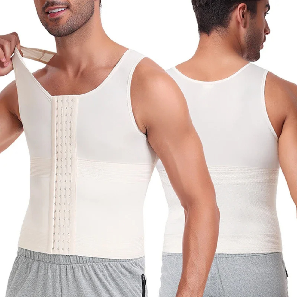 FlexCore: Men’s Adjustable Shape & Support Compression Vest - ToneArmor