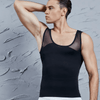 Men's Compression Tank Top | Breathable Mesh & Tummy Control