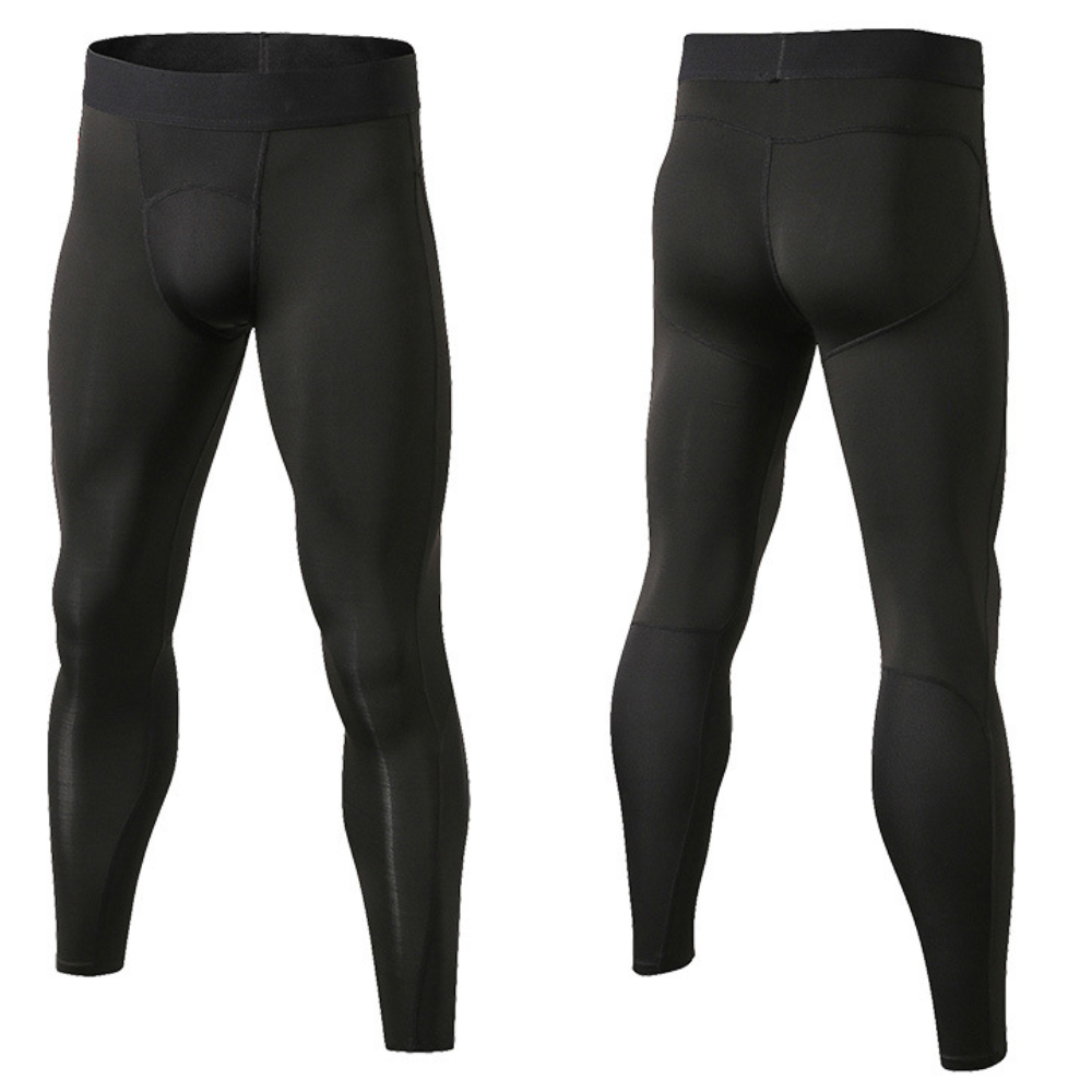 Men's Compression Leggings | High-Waist Supportive Fit & Muscle Control