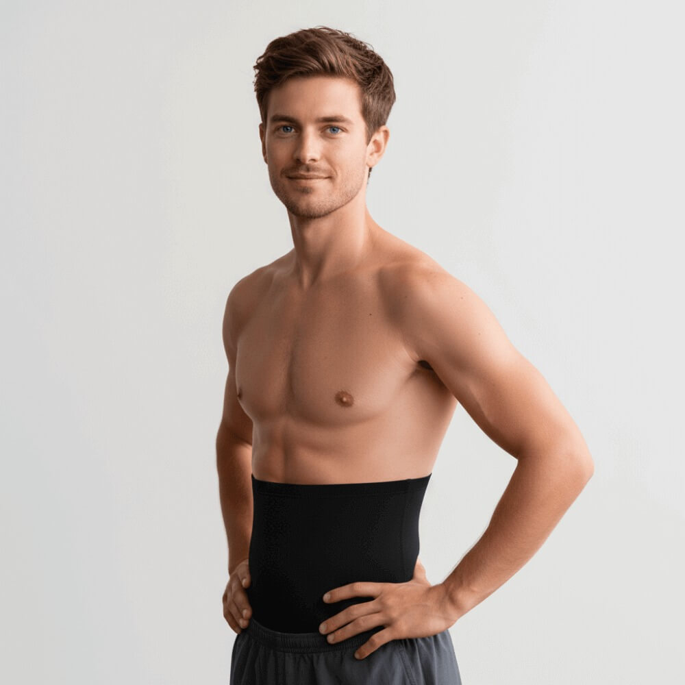 ThermoCore: Men's Waist Trainer Fat Burning Sweat Belt - ToneArmor