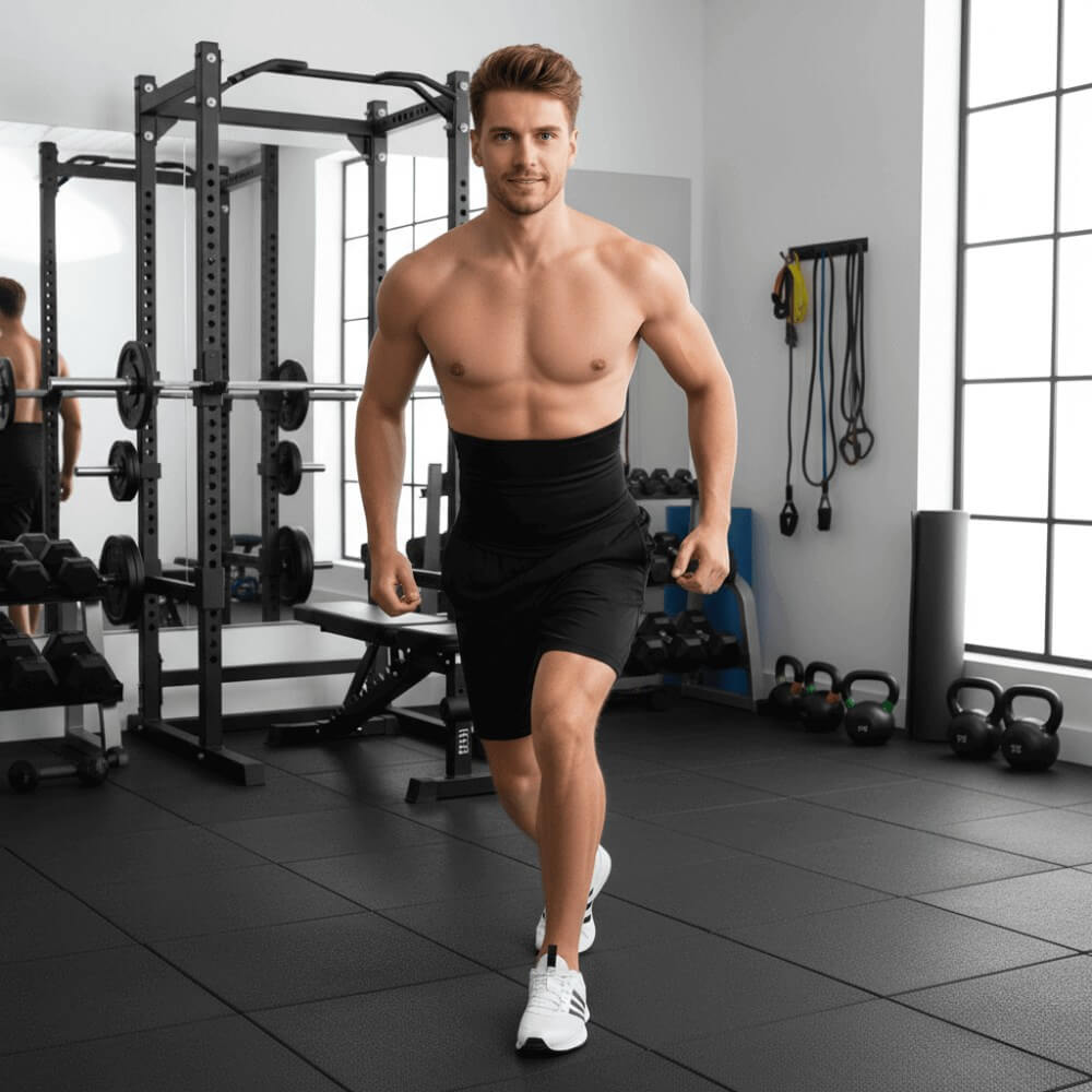 ThermoCore: Men's Waist Trainer Fat Burning Sweat Belt - ToneArmor