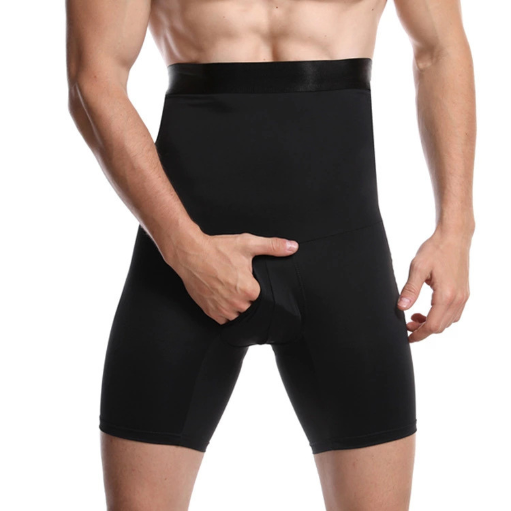 Men's Tummy Control Sculpting Compression Shorts