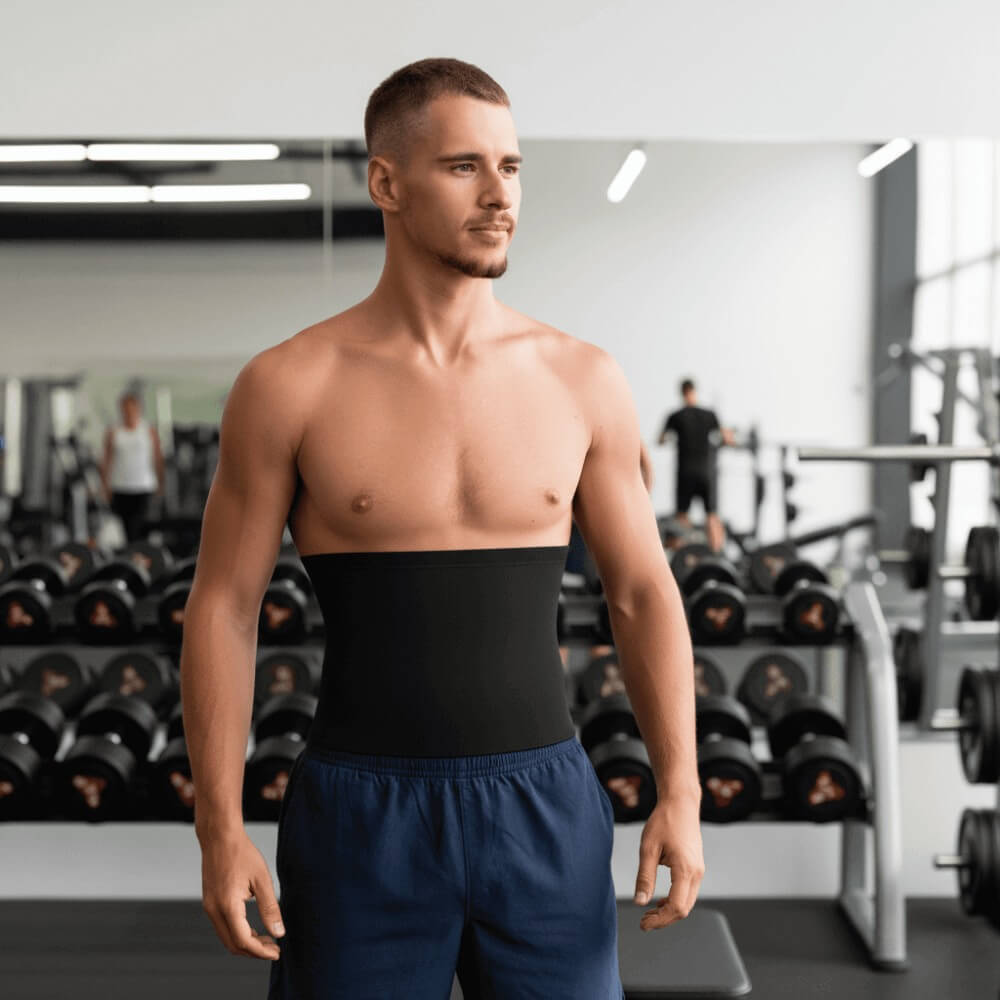 ThermoCore: Men's Waist Trainer Fat Burning Sweat Belt - ToneArmor