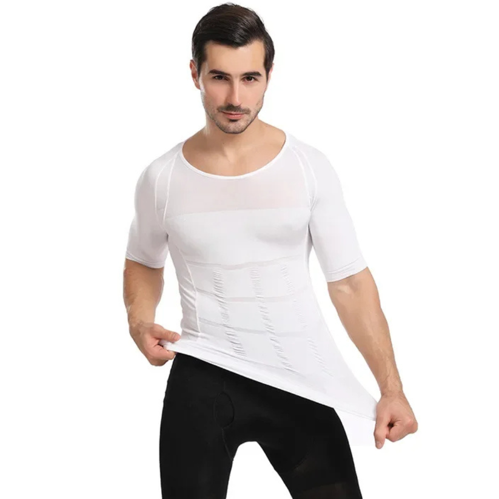 Men's Compression Body Shaper T-Shirt